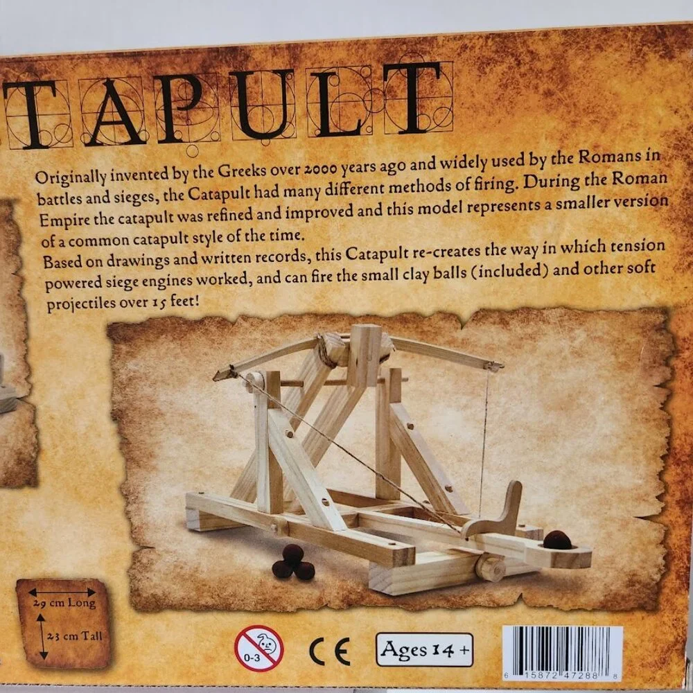 NEW Pathfinders Medieval Catapult Trebuchet Siege Engine Catapult Building Set K